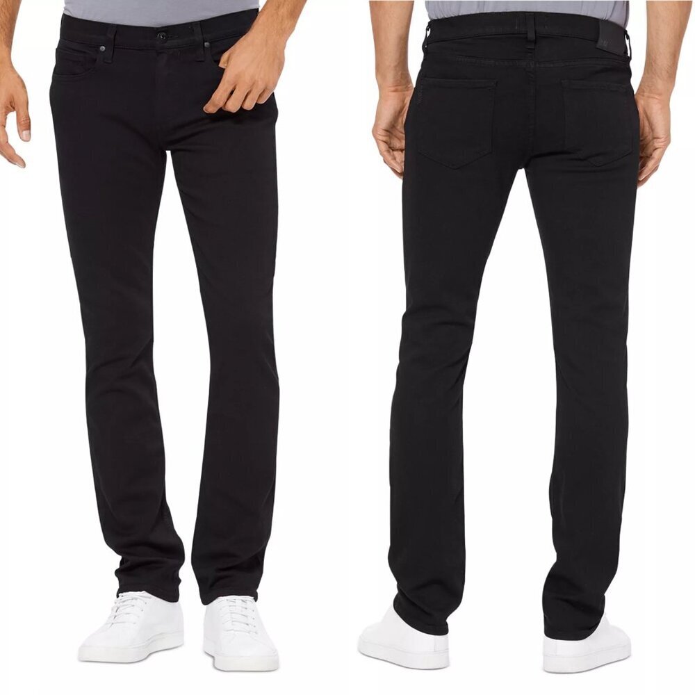 PAIGE Croft Jeans in Black Shadow Size 29
